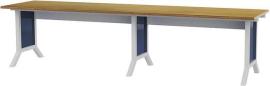 Arbeitstisch BEDRUNKA+HIRTH, mit 2 Arbeitsplatten Produktbild