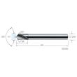 CrazyDrill Twicenter VHM RIP 120 Grad, IKZ,   6,00mm MIKRON Produktbild img1 S
