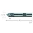 PREMUS NC-Anbohrer VHM UNI Werksnorm  100°  TiAlN  3,00mm Produktbild img1 S