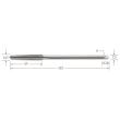 PRETEC Mutterngew-Bohrer HSS DIN 357/B 6H  blank  M 12x1,75 Produktbild img1 S
