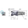 Duo Lock Fräser, Uni, scharf DL16,Z=3, 16,00x 20,0 Produktbild img1 S