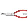Flachrundzange KNIPEX, poliert, Griffe kunststoffüberzogen Produktbild img1 S