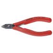 Elektronik-Seitenschneider KNIPEX, kunststoffüberzogene Griffe, schlanker Kopf Produktbild img1 S