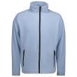 Microfleece Herrenjacke Gr. XL hellblau  - ID - Produktbild img1 S