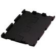Zubehör für Schwerlast-Transportstapelkasten LA-KA-PE, Klappdeckel mit Scharnier (VPE = 4 Stück) Produktbild img1 S