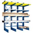 Einseitiges Kragarmregal META REGALBAU, MULTISTRONG Heavy , Breite 5090 mm, 5 Felder Produktbild img1 S