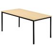 Besprechungstisch 160x80 Ahorn/schwarz Produktbild img1 S