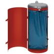 Abfallsammler mit Tür 120 l rot H 900 mm Produktbild img1 S