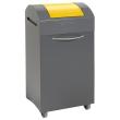 Wertstoffbeh. 60 l grau/gelb, 830x380x320mm Produktbild img1 S