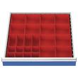 Einteilungsmat. f. 600x600 mm Kleinteilekästen Front 100 mm Produktbild