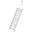 Aluminium-Treppe GÜNZBURGER STEIGTECHNIK, Neigungswinkel 60° Produktbild img1 S