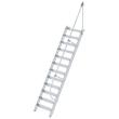 Aluminium-Treppe 60°-800mm Alu 12 Stufen Produktbild img1 S