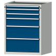 Schubladenschrank ANKE, Serie V, Modell 3006, Schrankhöhe 980 mm Produktbild img1 S
