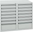 Schubladenschrank 14 SLR 900x1000x500 mm grau Produktbild img1 S