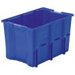 Kunststoff-Drehstapelbehälter LA-KA-PE, blau Produktbild img1 S