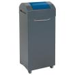 Wertstoffbeh. 75 l grau/blau, 975x380x320mm Produktbild img1 S