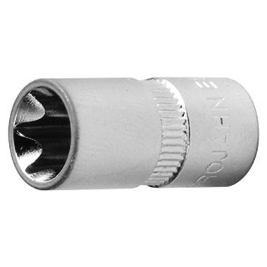 Steckschlüssel-Einsätze mit 1/4'-Vierkantantrieb, Torx Produktbild img1 L