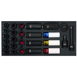 Schlagnuss-Satz-Einlage 1/2', 30-tlg. - PROJAHN - Produktbild