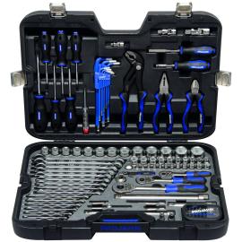 1/4" + 3/8" + 1/2" PROJAHN professional Universal Werkzeugkoffer 122-teilig Produktbild