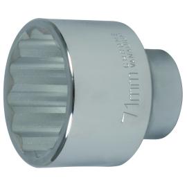 1" Stecknuss 12kant 67 mm Produktbild