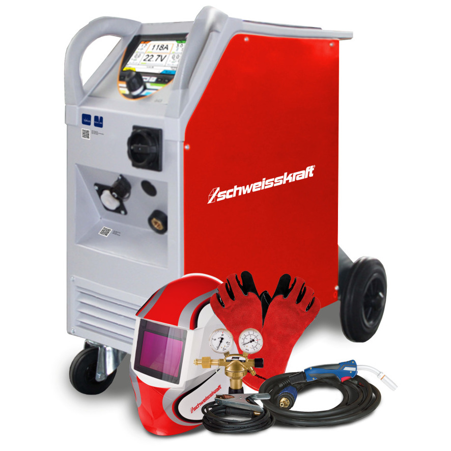 MIG/MAG Inverter-Schweißgerät Schweisskraft PRO-MIG.ARC 311 SET Produktbild img1 L