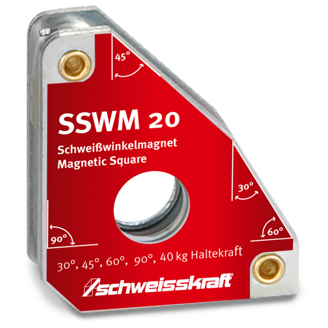 Permanent-Schweißwinkelmagnet Schweisskraft SSWM 20 Produktbild img1 L