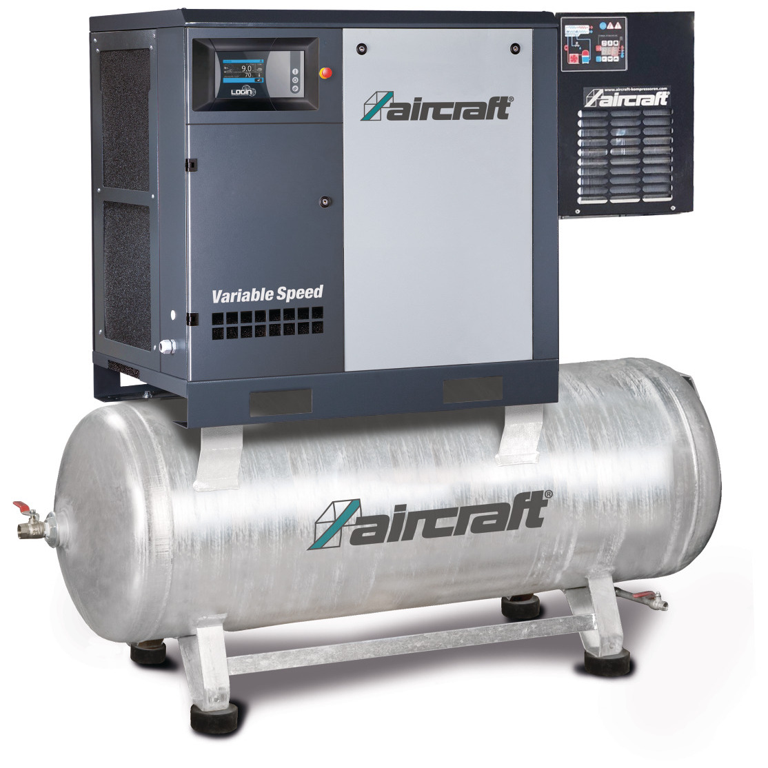 Schraubenkompressor Aircraft A-K-MAX 7,5-10-270 K VS (IE3) Produktbild img1 L