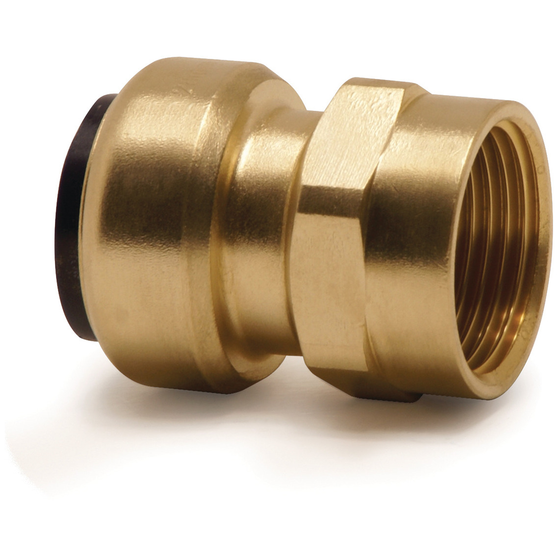 Gerader Aufschraubsteckverbinder (Messing) Produktbild img1 L