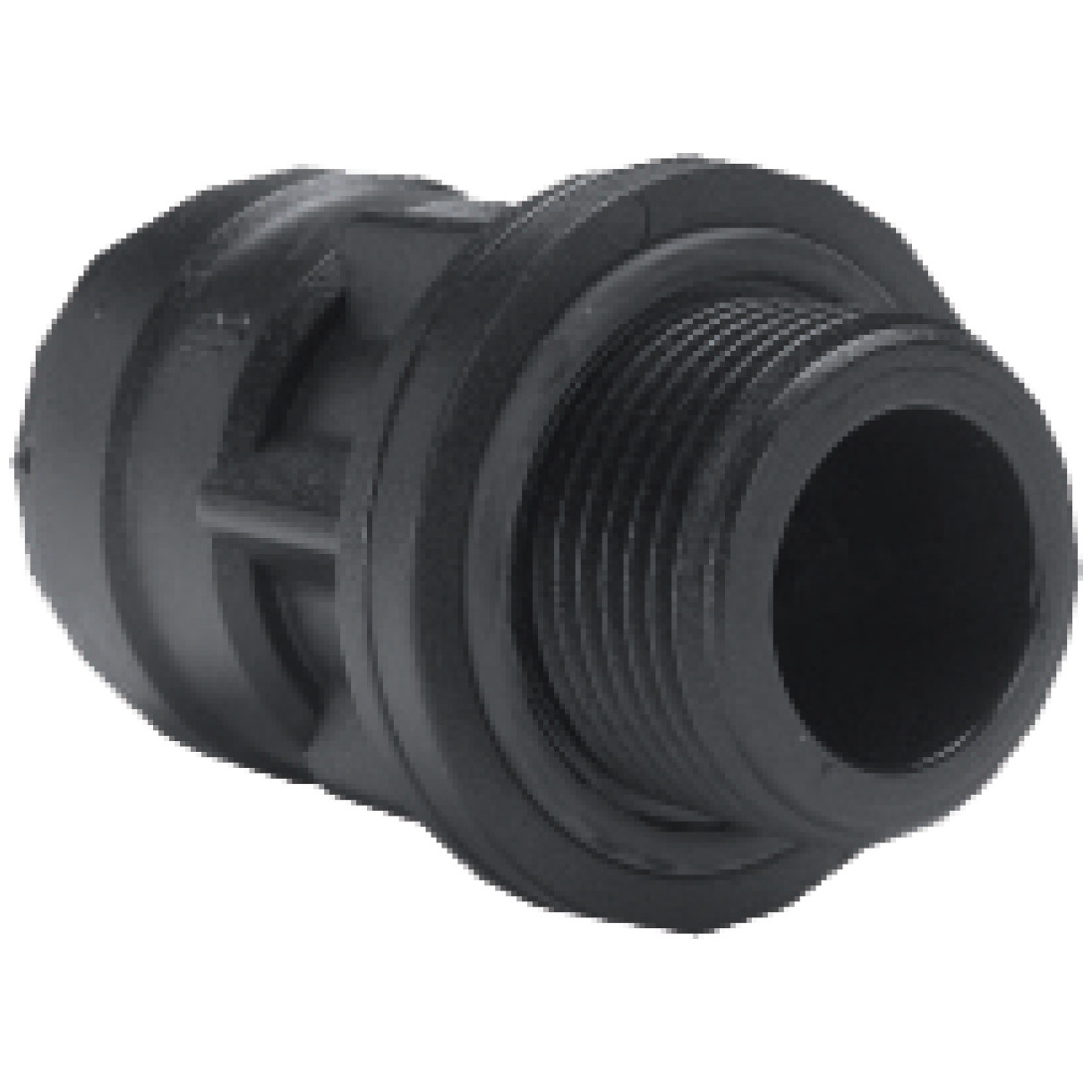 Gerader Einschraubsteckverbinder (POM) Aircraft 28 mm AD / G1" AG Produktbild img1 L