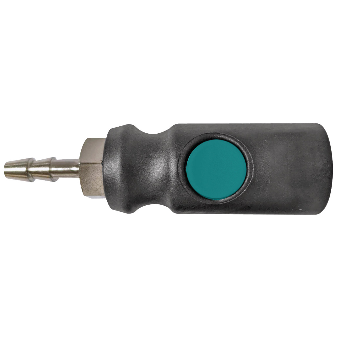 Einhand-Sicherheitsschnellkupplung Aircraft 8 mm mit Schlauchtülle - Kartonware Produktbild img1 L