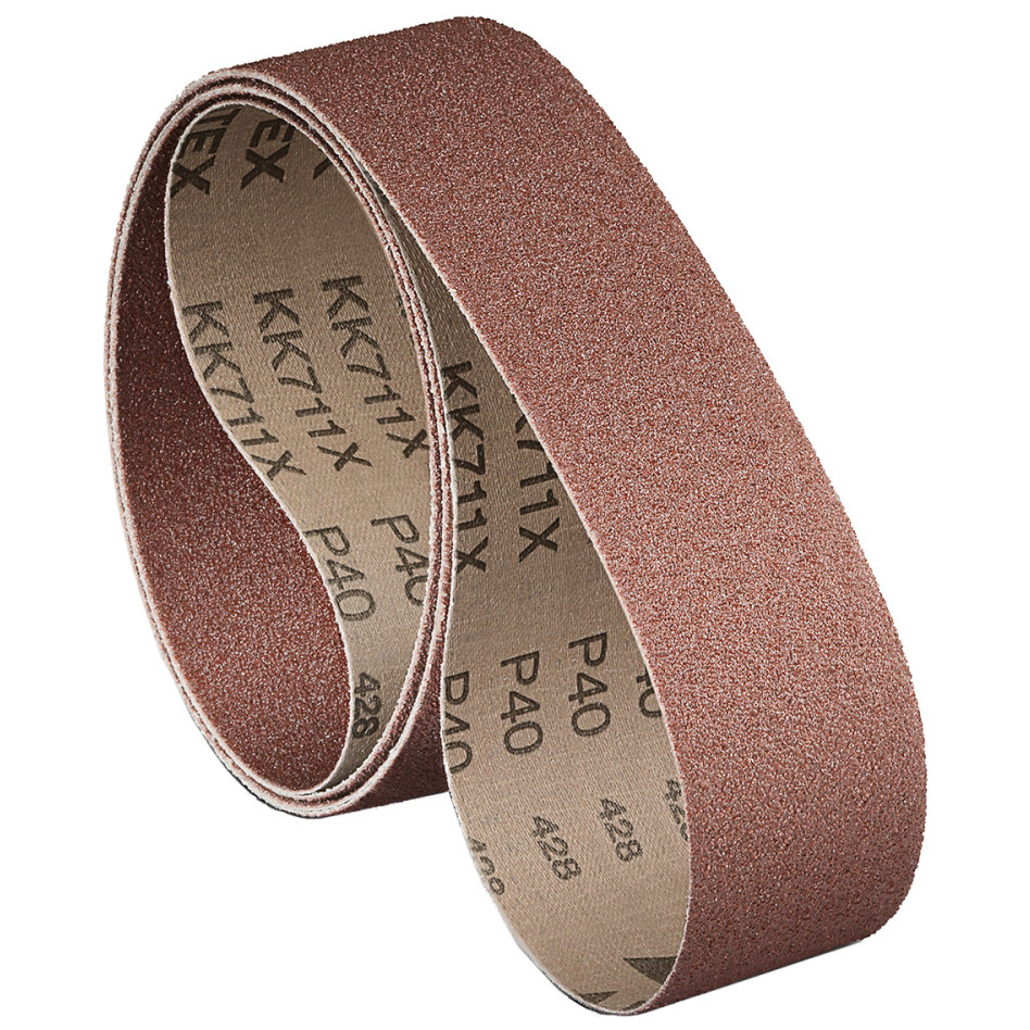 Schleifbänder mit Gewebeunterlage NE-Metalle, Edelstahl, unlegierter Stahl Optimum 2000 x 75 mm K180 Produktbild img1 L