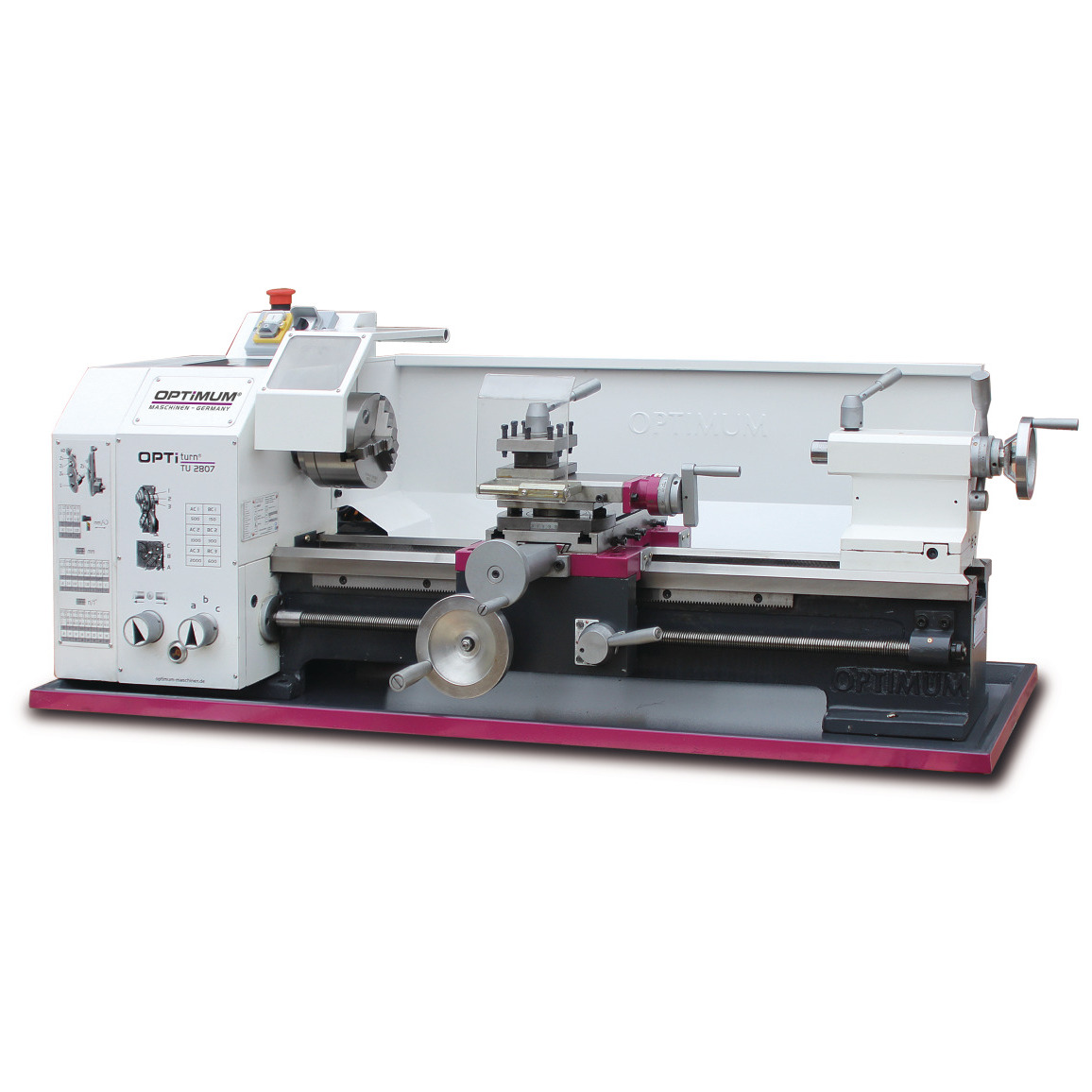 Leitspindeldrehmaschine Optimum OPTIturn TU 2807 (400 V) Produktbild img1 L