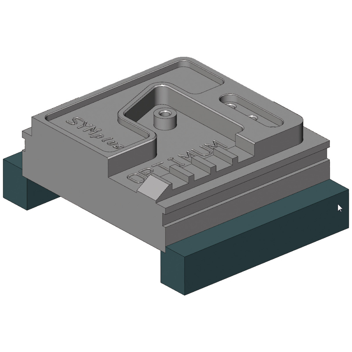CNC-Software Optimum KELLER SYMplus plusCARE™ Fräsen Produktbild img1 L