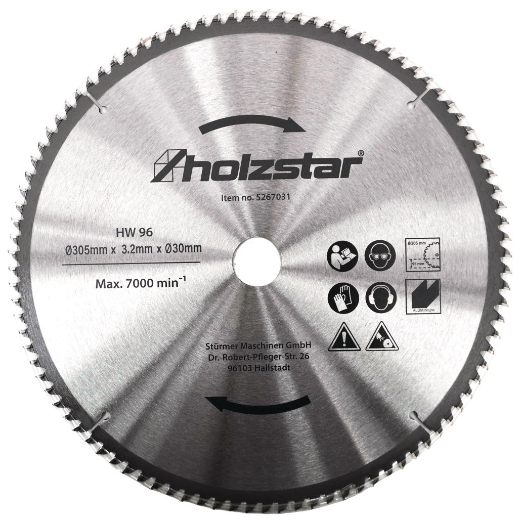 HW Sägeblatt Holzstar 305 x 30 x 3,2 mm Z96 Produktbild img1 L