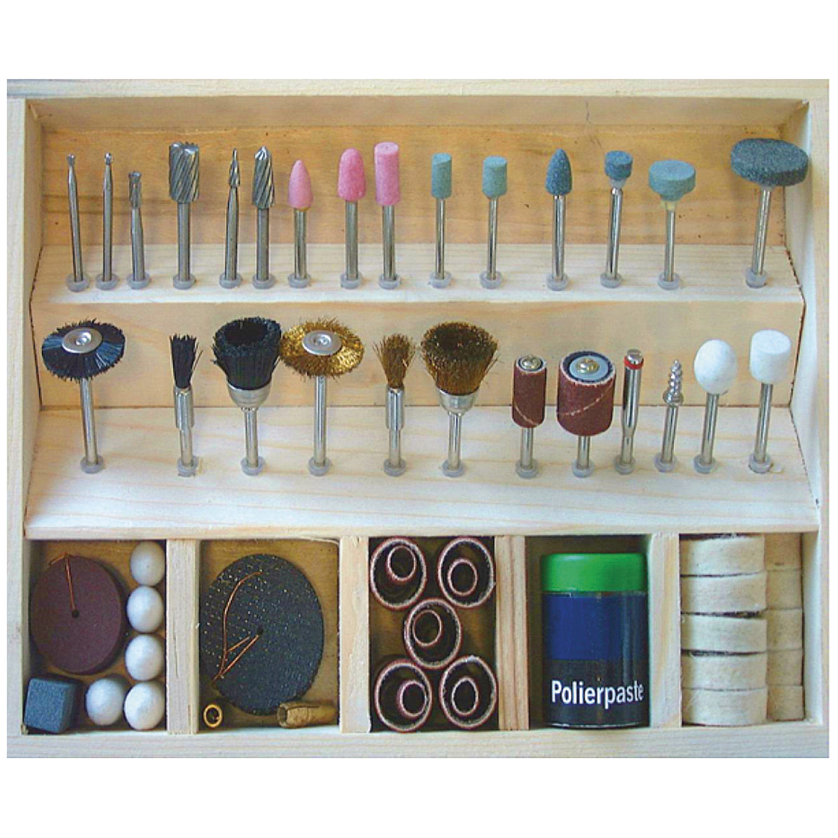 Werkzeug-Set Holzstar 103-teilig im Holzkoffer Produktbild img1 L