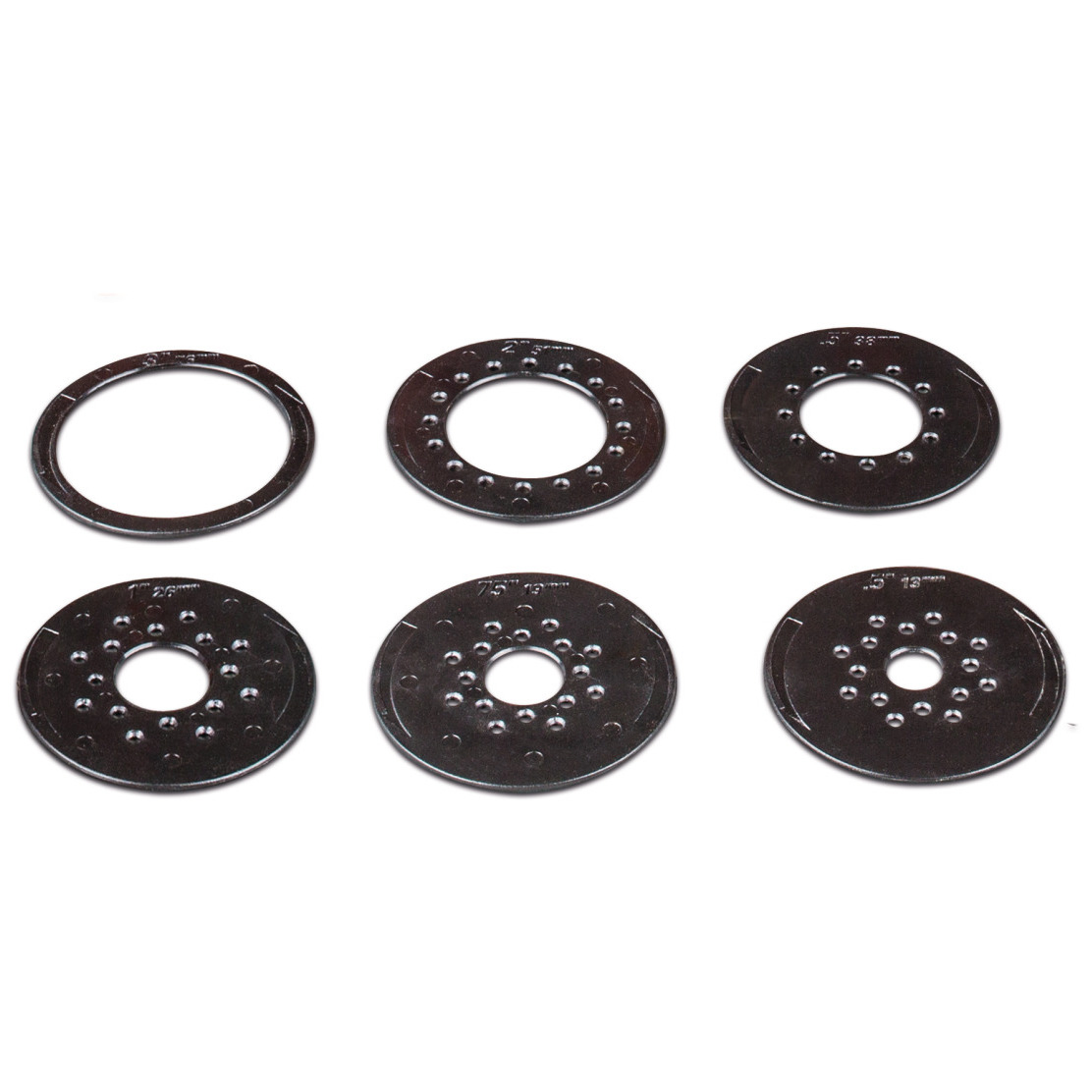 Tischeinlagen-Set Holzstar Ø 13/19/26/38/51/76 mm Produktbild img1 L