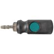 Einhand-Sicherheitsschnellkupplung Aircraft 8 mm mit Schlauchtülle - Kartonware Produktbild img1 S