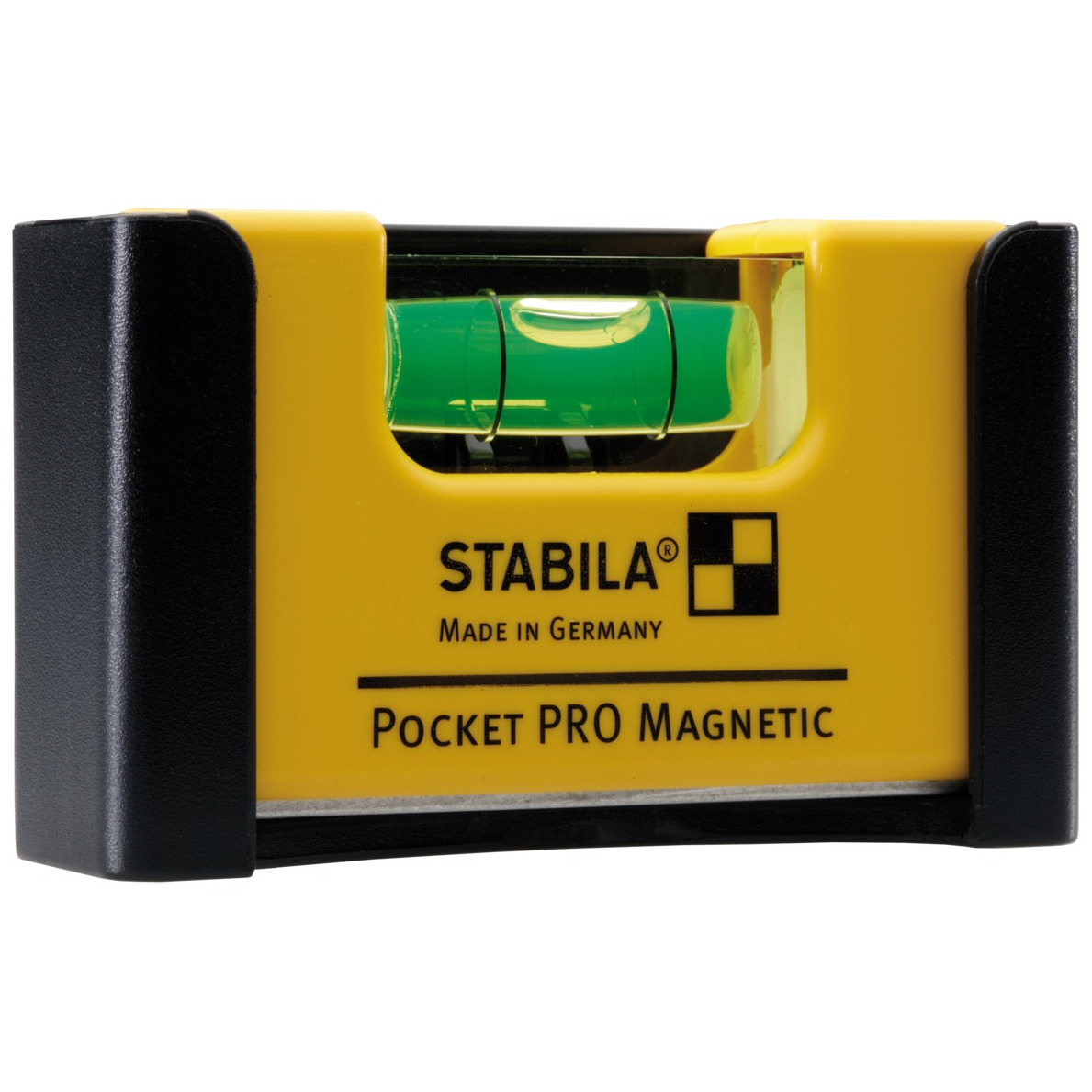 Wasserwaage Pocket PRO Magnetic, 7 cm, mit Gürtel-Clip Stabila Produktbild img1 L