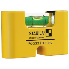 Wasserwaage Pocket Electric, 7 cm, (Thekendisplay, 10 Stück) Stabila Produktbild