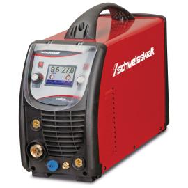 Impuls-Schutzgasschweißgerät Schweisskraft CRAFT-MIG 201 LCD P Synergic inkl. Schweißhelm und Handschuhe Produktbild