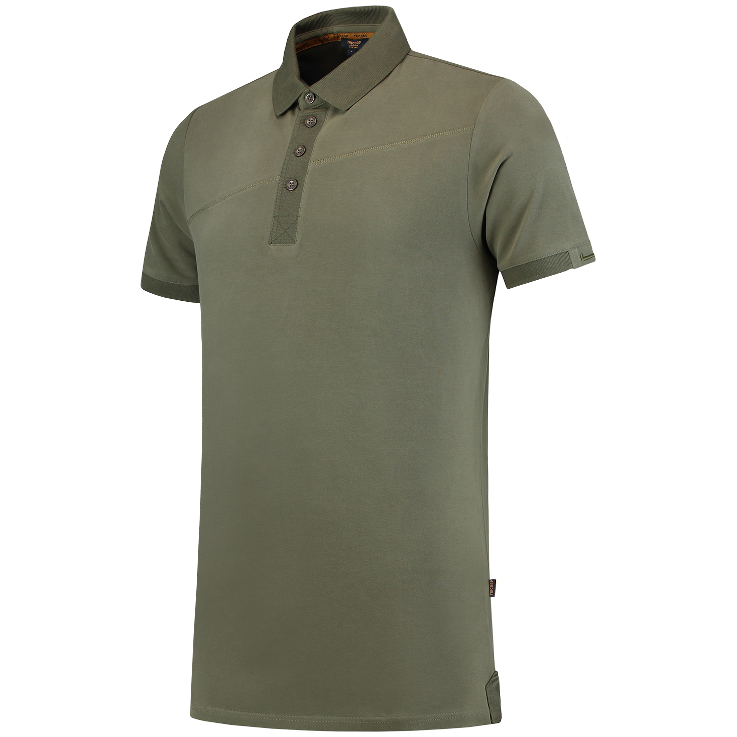 Poloshirt Premium Quernaht Herren 204002 Army S Produktbild img1 L