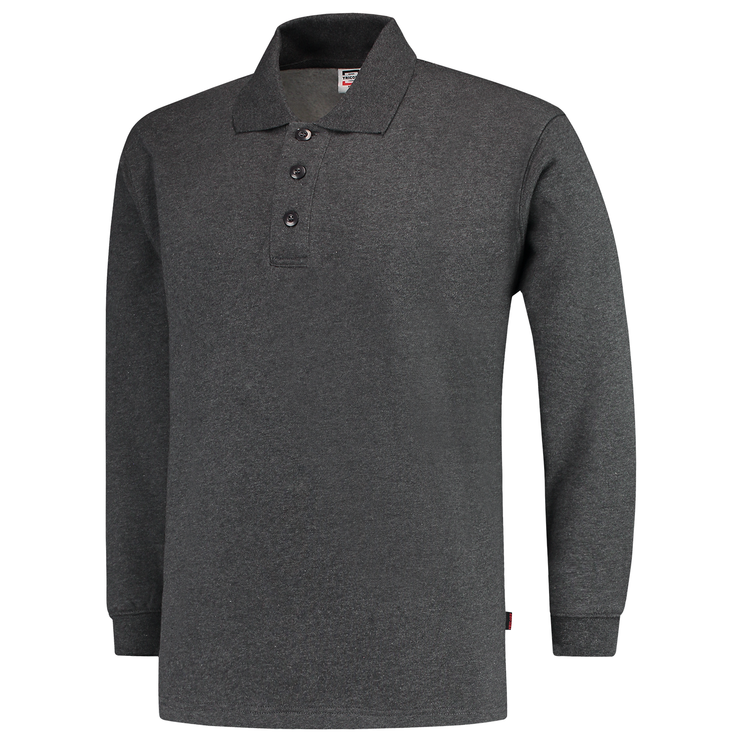 Sweatshirt Polokragen 301004 Antracite Melange XXL Produktbild img1 L