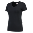 T-Shirt V-Ausschnitt Fitted Damen 101008 Navy XL Produktbild img1 S