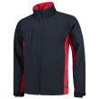 Softshelljacke Bicolor 402002 Navy-Red 4XL Produktbild img1 S