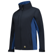 Softshelljacke Bicolor Damen 402008 Navy-Royalblue XL Produktbild img1 S