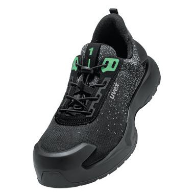 uvex 1 x-craft Halbschuhe S1 PL 68082 schwarz, grün Weite 11 Größe 36 Produktbild img1 L