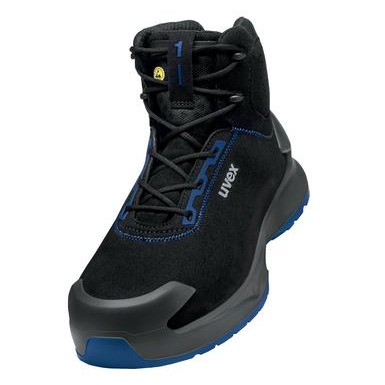 uvex 1 x-craft Stiefel S2 68157 schwarz, blau Weite 10 Größe 49 Produktbild img1 L