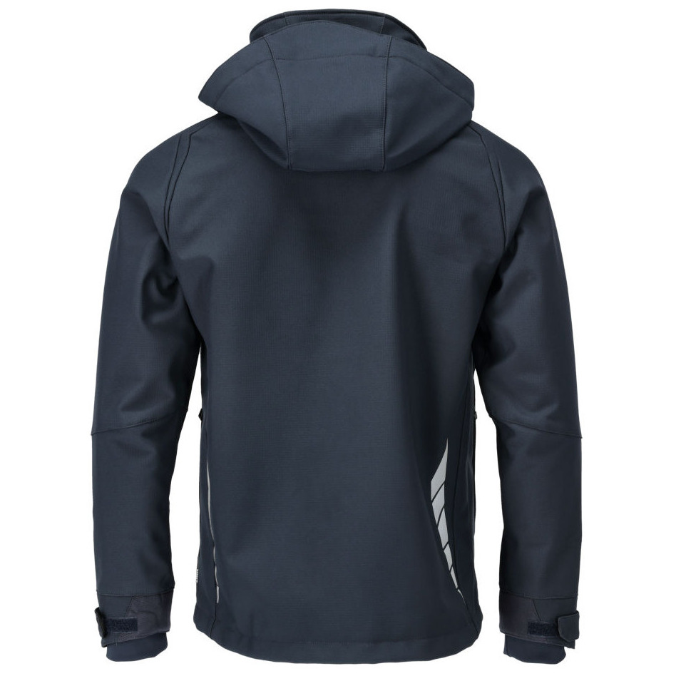 Unisex Softshelljacke Mascot Blackpool HARDWEAR Schwarzblau KB Produktbild img2 L