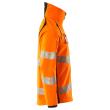 Herren Softshelljacke Mascot ACCELERATE SAFE Hi-vis Orange/Schwarzblau, Gr. 5XL KB Produktbild img4 S