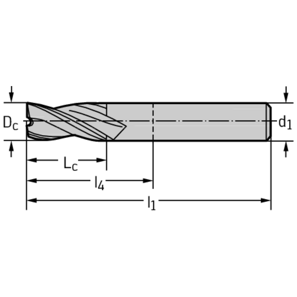 VHM-Eck-/Nutfräser MC216-03.0A3BJ-WJ30TF Produktbild img2 L